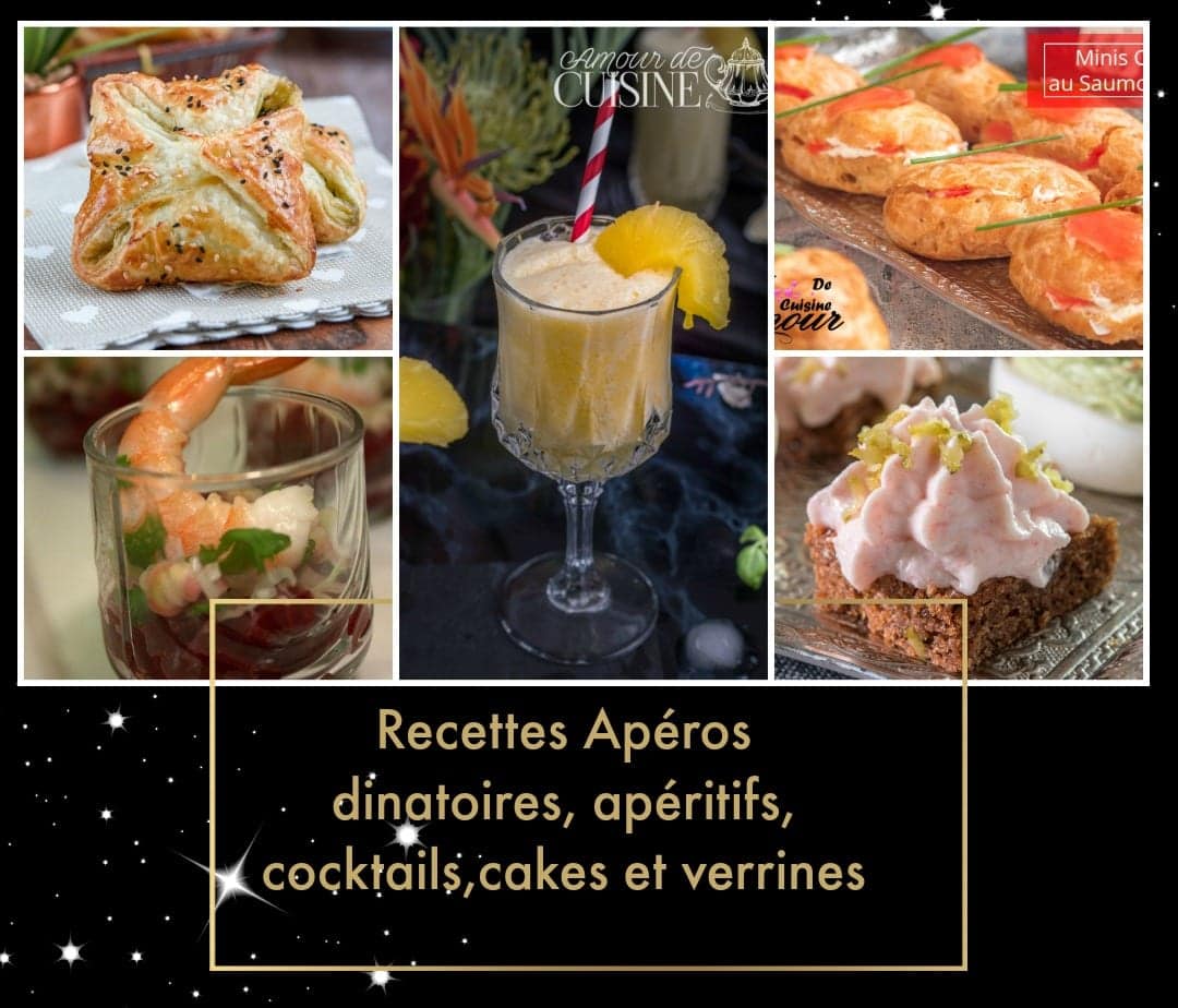 recettes apéros dinatoires