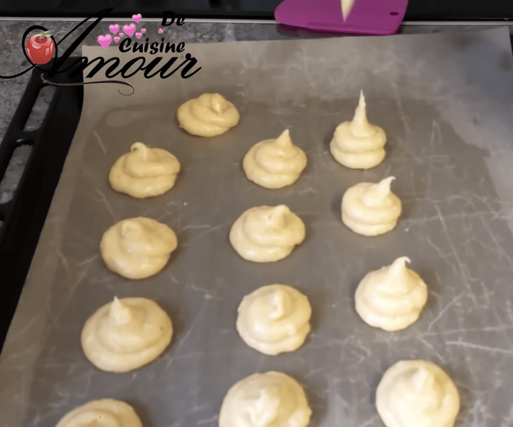 façonnage des gougeres