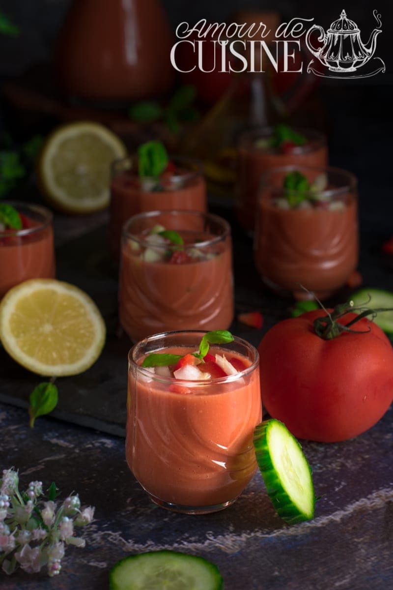 recette gaspacho andalou