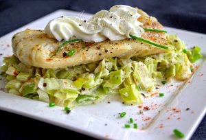 Creamy Leek Fondue : Fondue de Poireaux