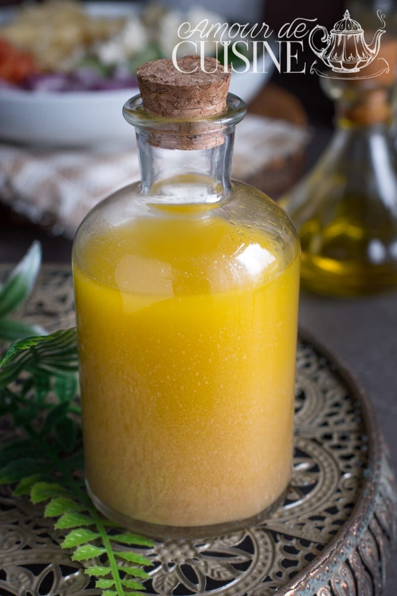 sauce vinaigrette à la moutarde