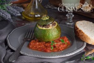 Courgettes farcies à la viande hachée