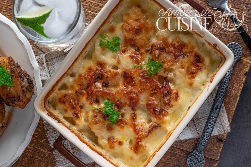 gratin de topinambour