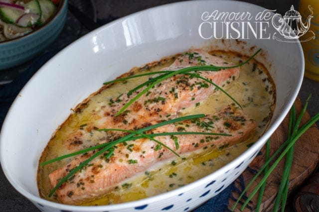 Comment faire du saumon avec de la ciboulette