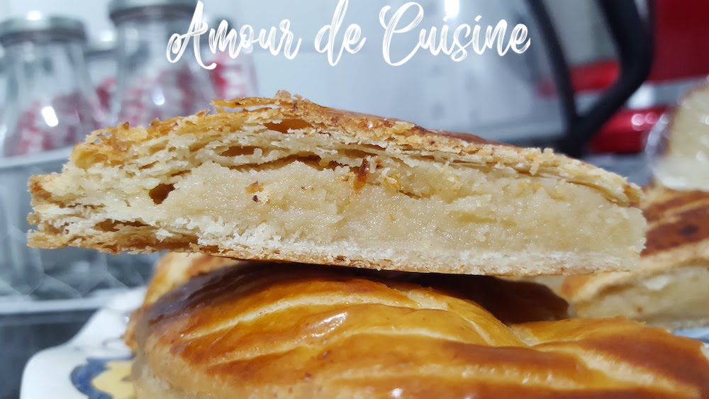 un morceau de la galette de rois allegee express