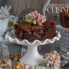Brownie à la crème de marrons
