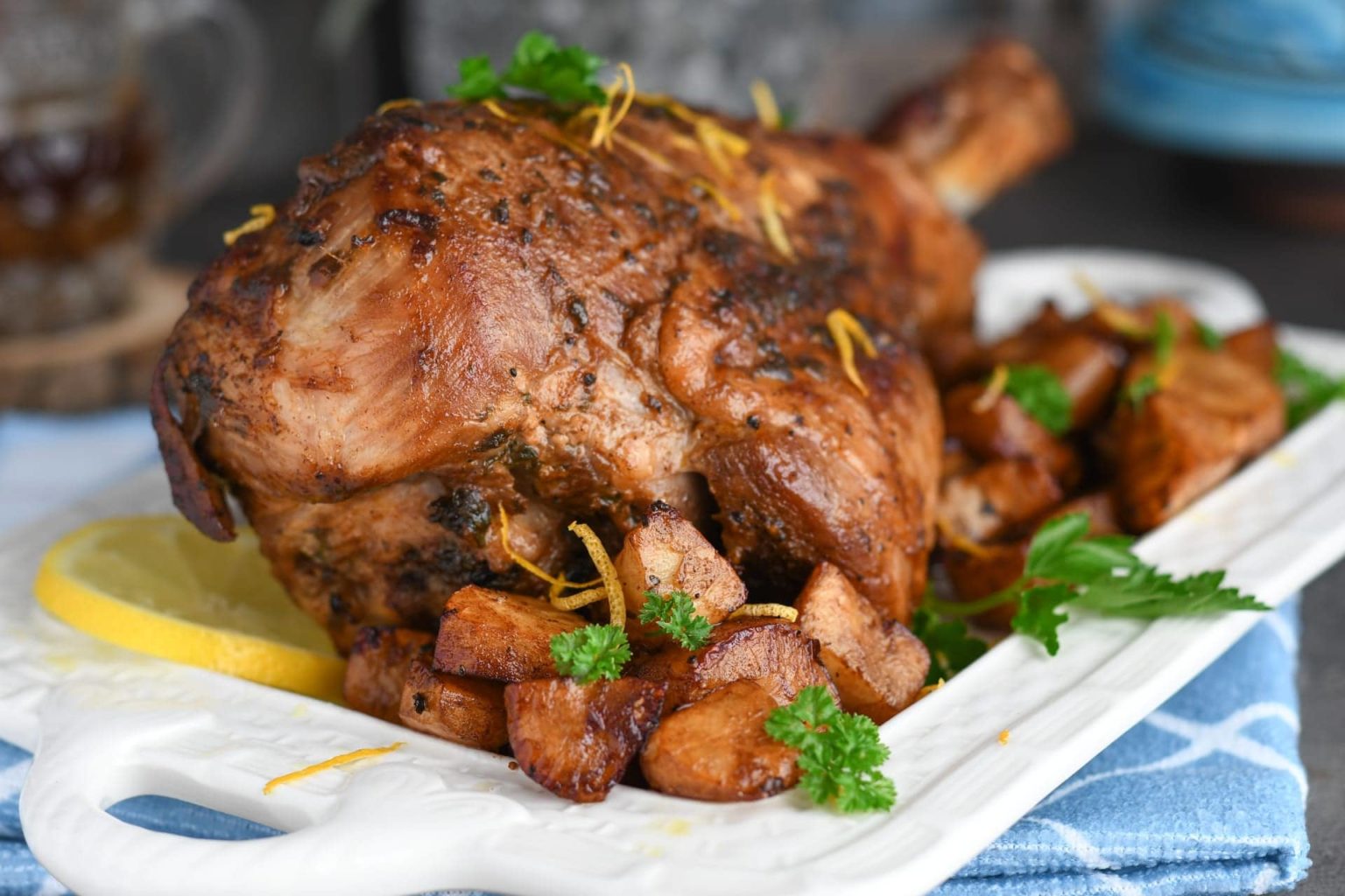 Cuisse de dinde au citron - Amour de cuisine