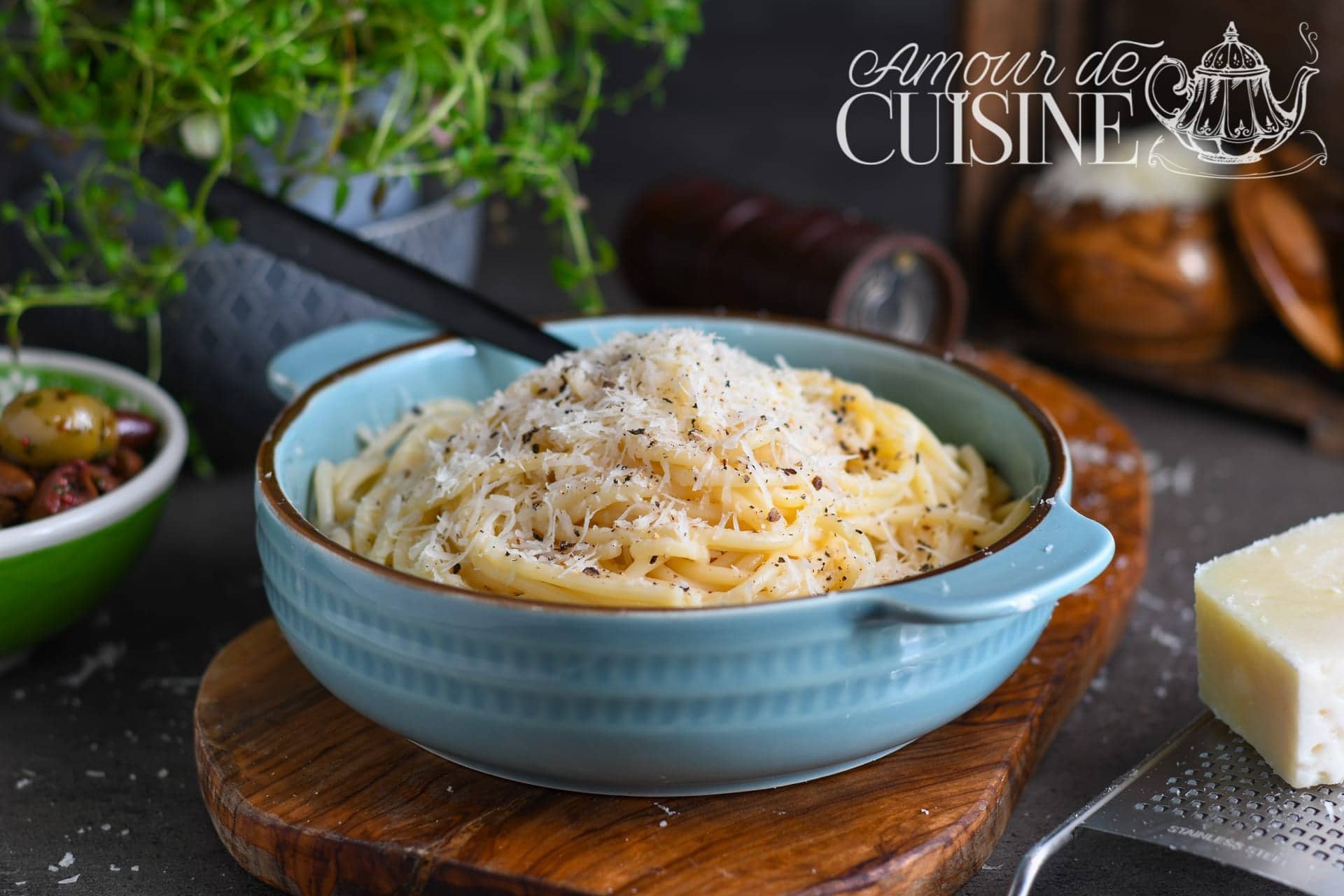 Recette de spaghetti cacio e pepe 