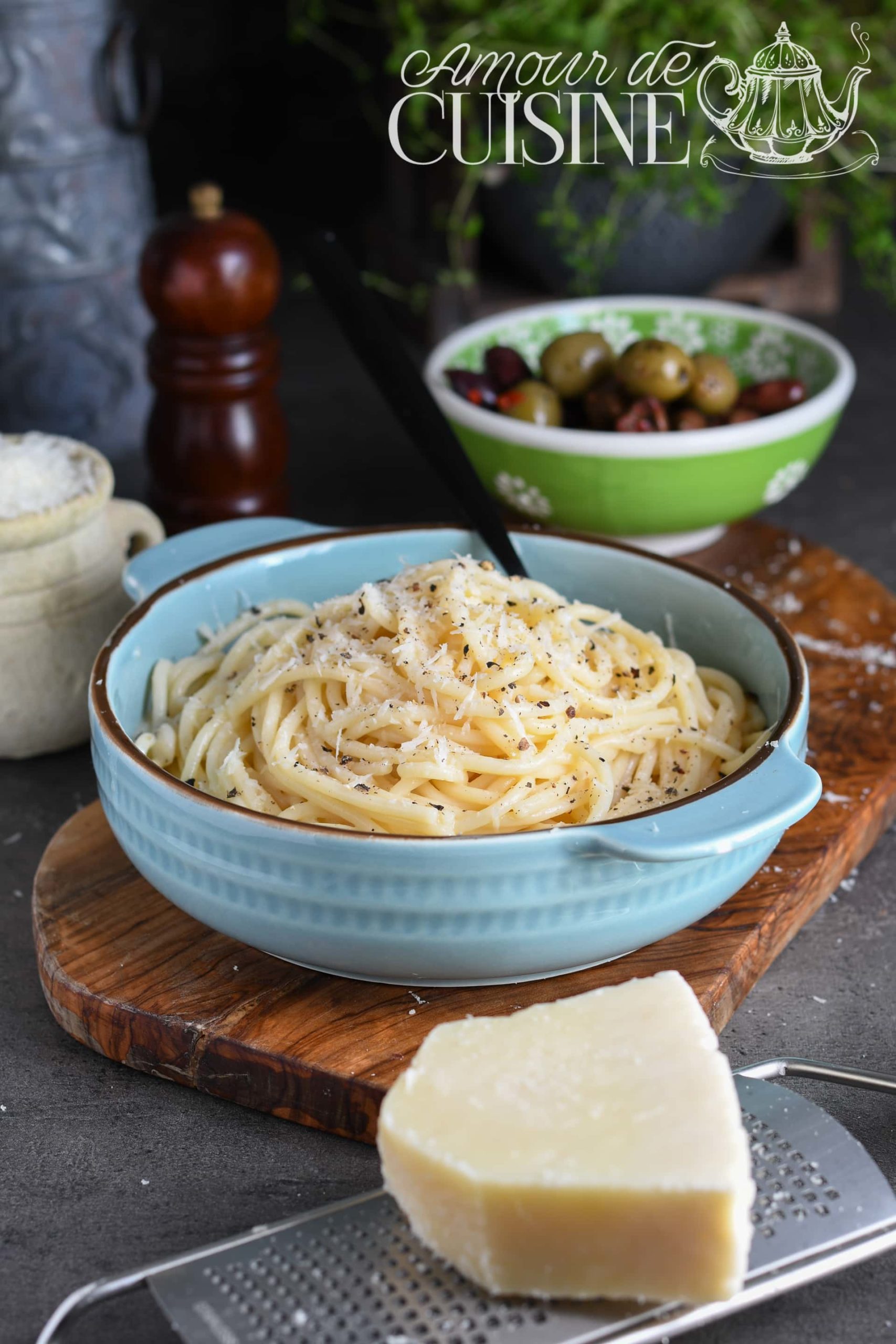 Recette de spaghetti cacio e pepe 