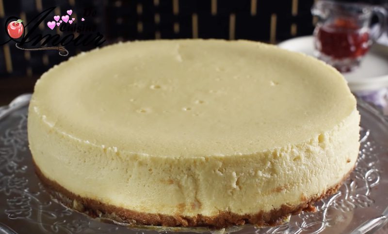 cheesecake new yorkais sans fissures