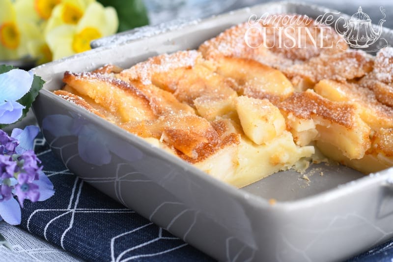 clafoutis aux pommes facile