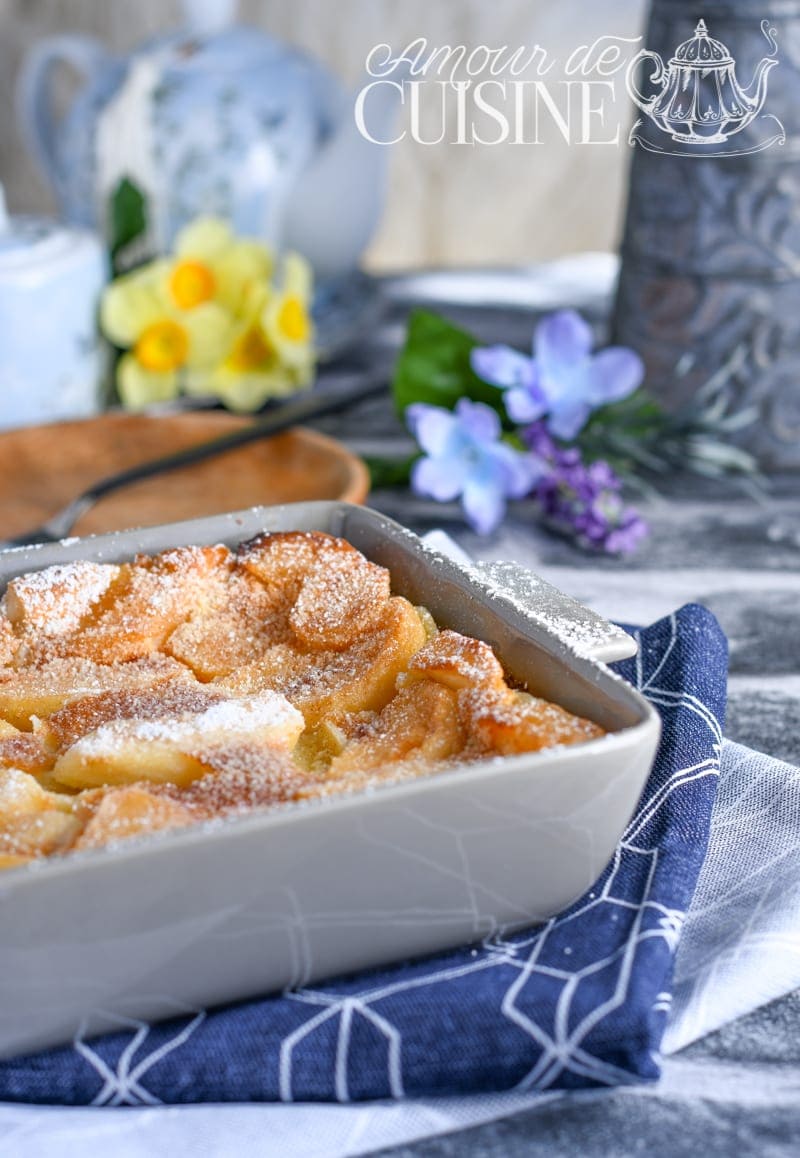 clafoutis aux pommes facile