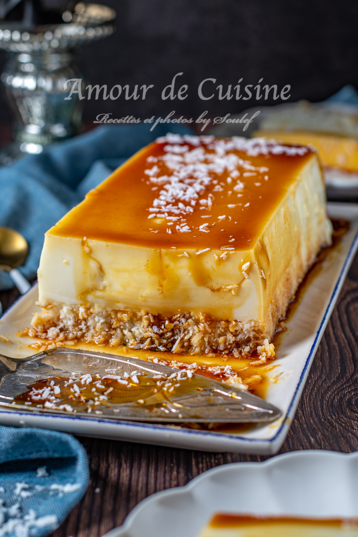 Recette Flan à la noix de coco antillais