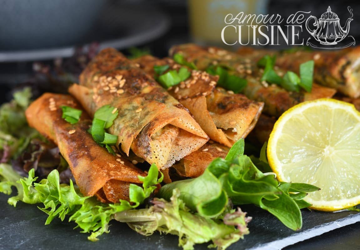 Bricks au fromage féta et épinards, recette ramadan 2020