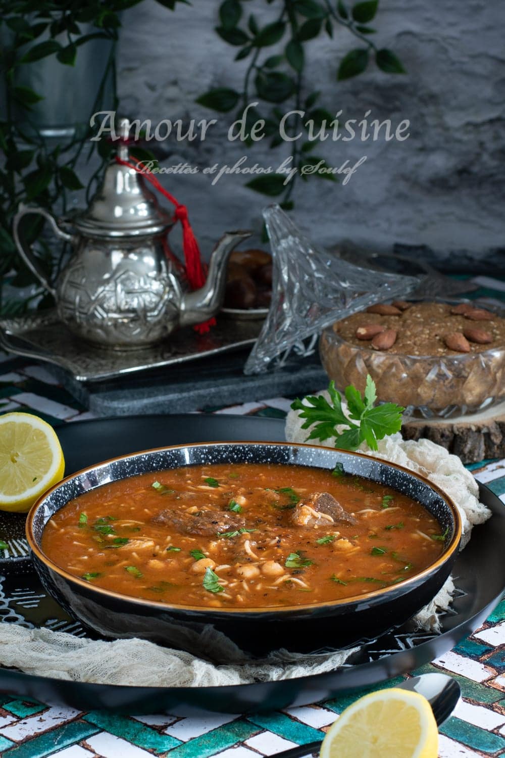 recette harira marocaine