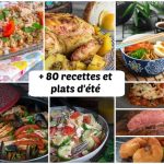 idée recettes d'été menu 4 semaines