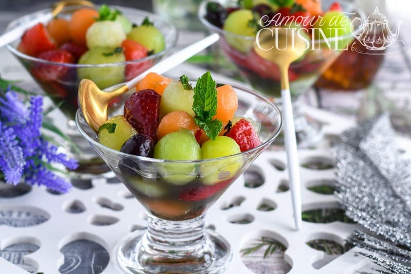 salade de fruits frais d'été facile - Amour de cuisine