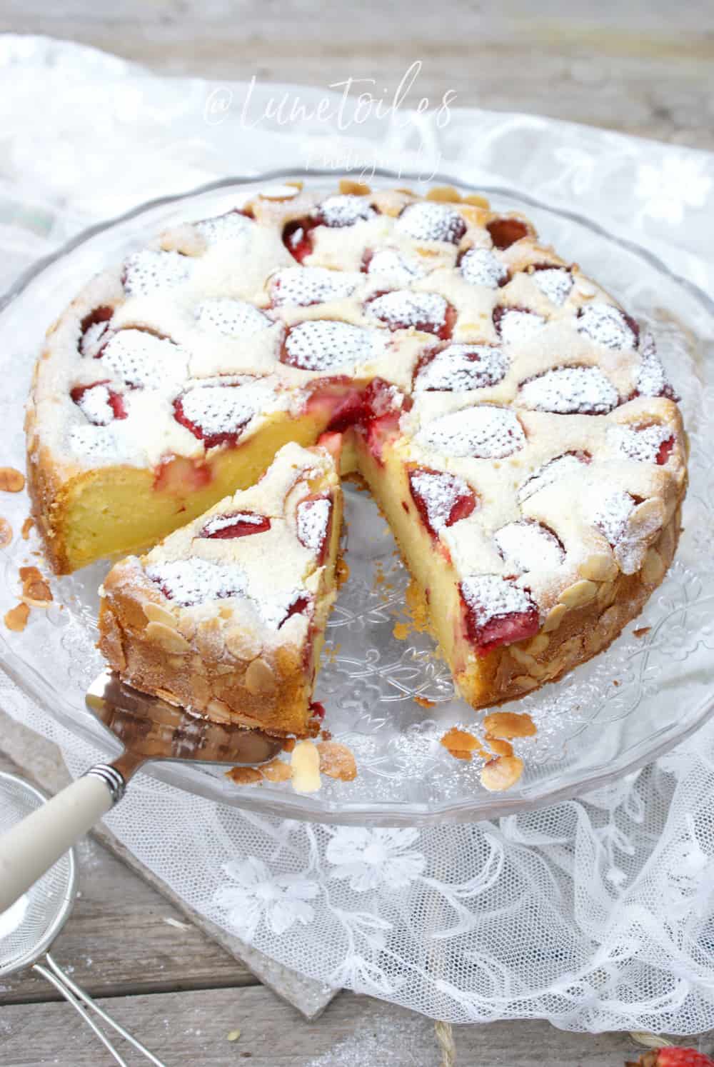 gateau au yaourt aux fraises extra moelleux