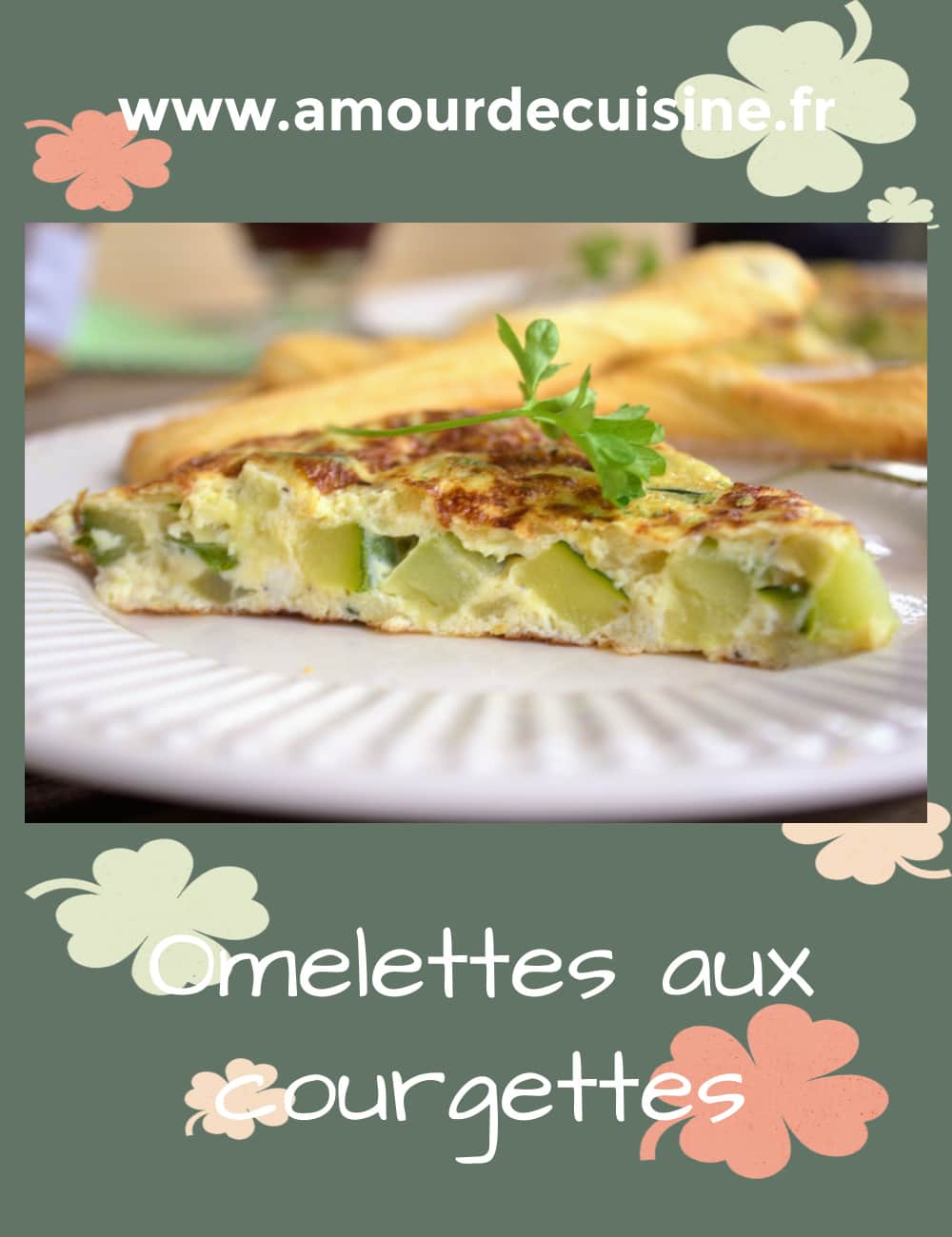 Omelette aux courgettes