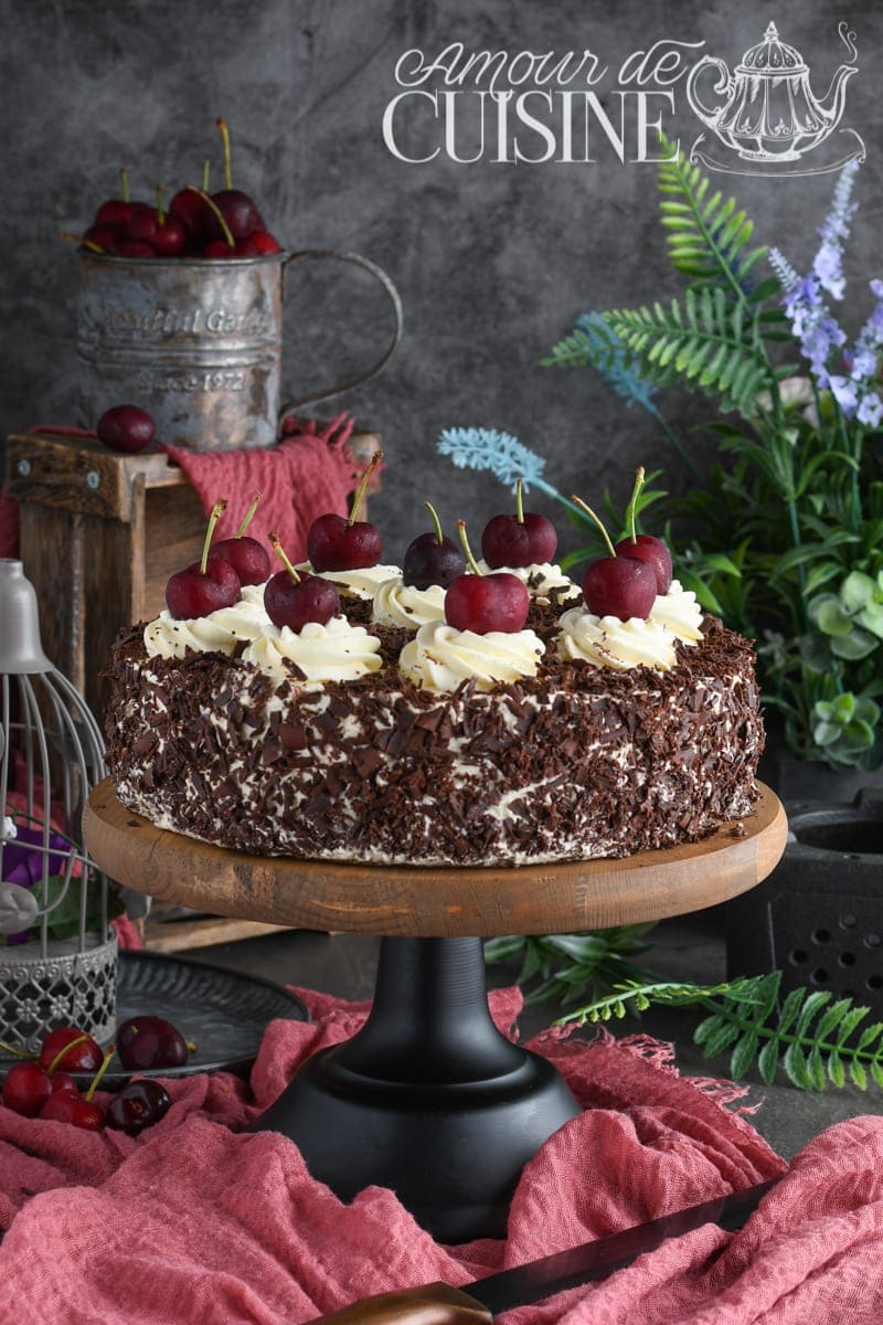 Recette Du Gateau Foret Noire Inratable Amour De Cuisine Recette Du Gateau Foret Noire Inratable Amour De Cuisine