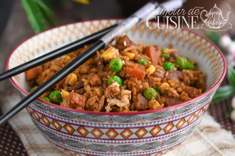 recette de riz cantonais facile et rapide