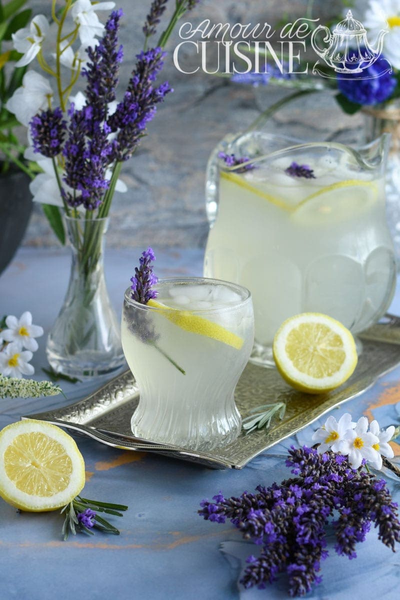 Limonade de Lavande boisson rafraîchissante