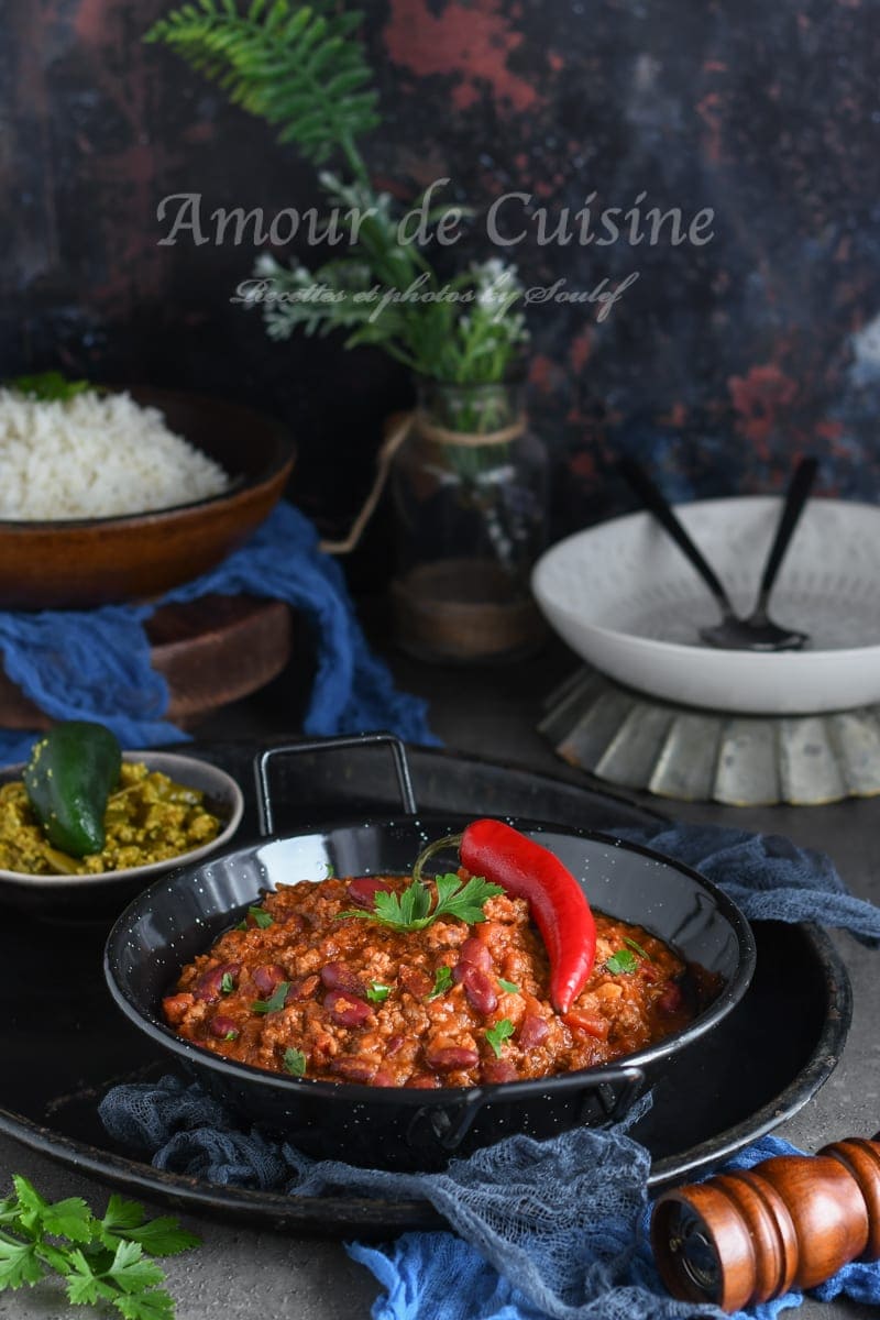 recette de chili con carne facile