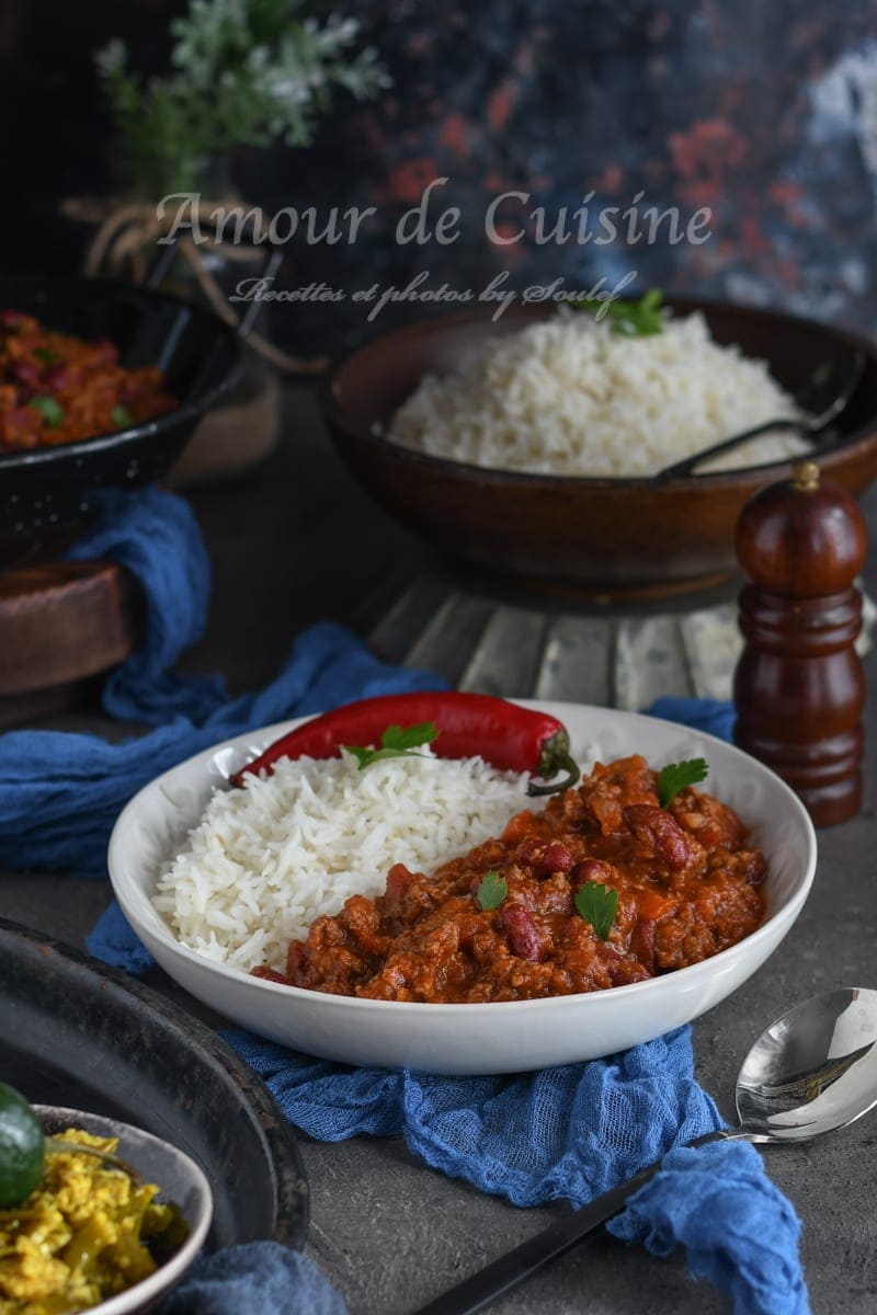 recette de chili con carne facile