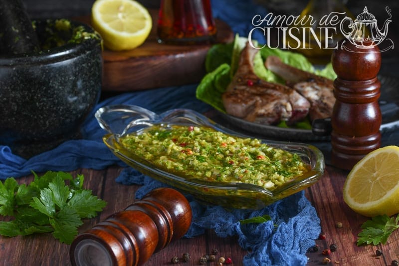 recette de la sauce chimichurri