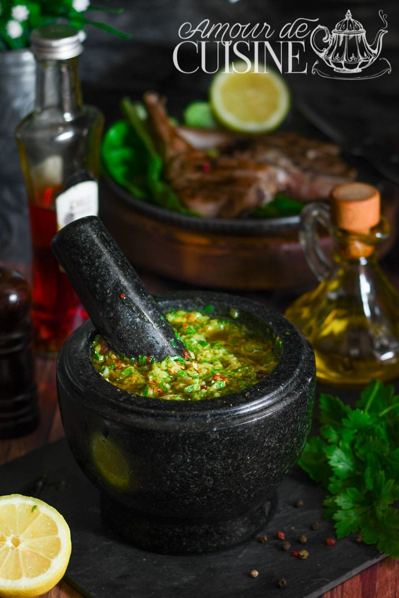 recette de la sauce chimichurri