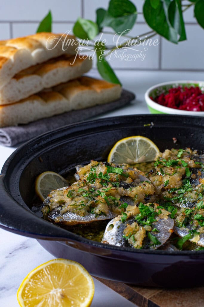 sardine au four