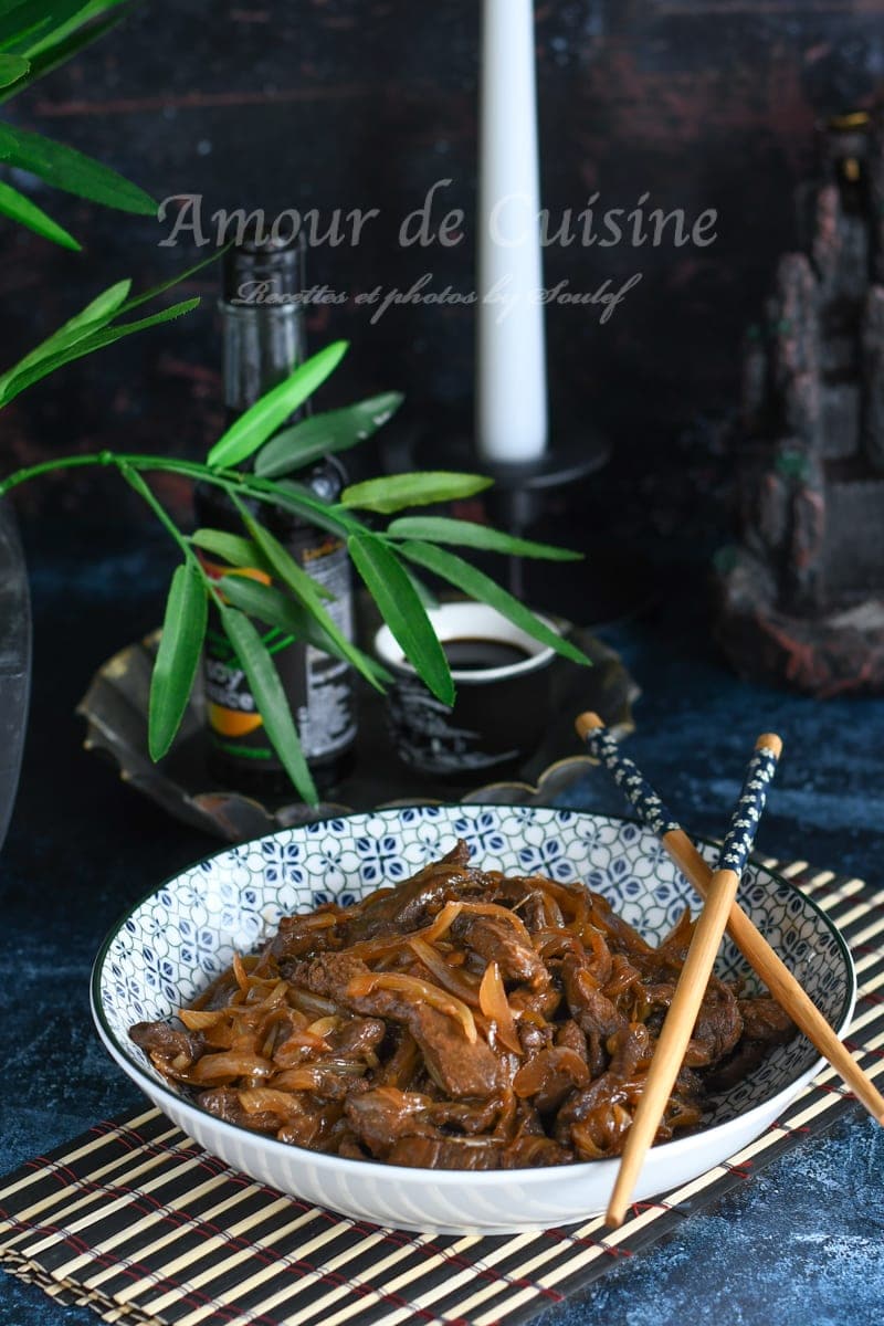 sauté de boeuf au oignon