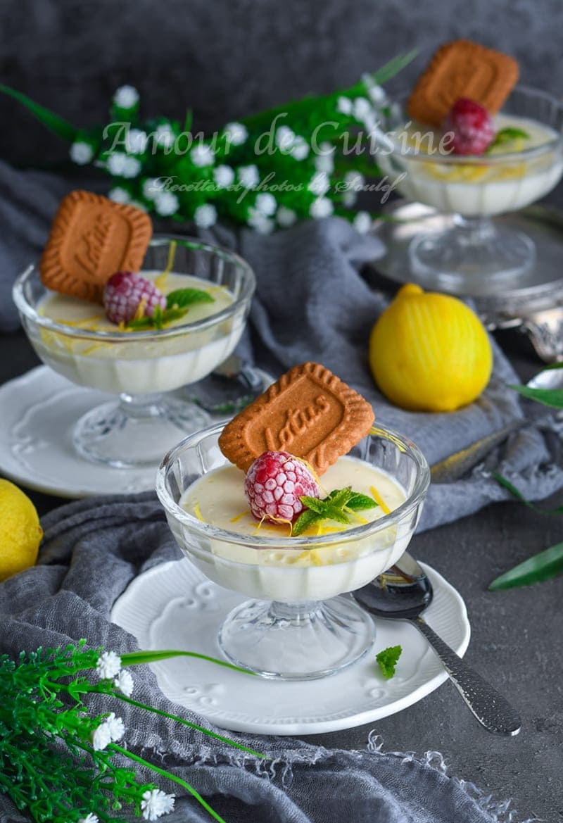 Crème au citron 