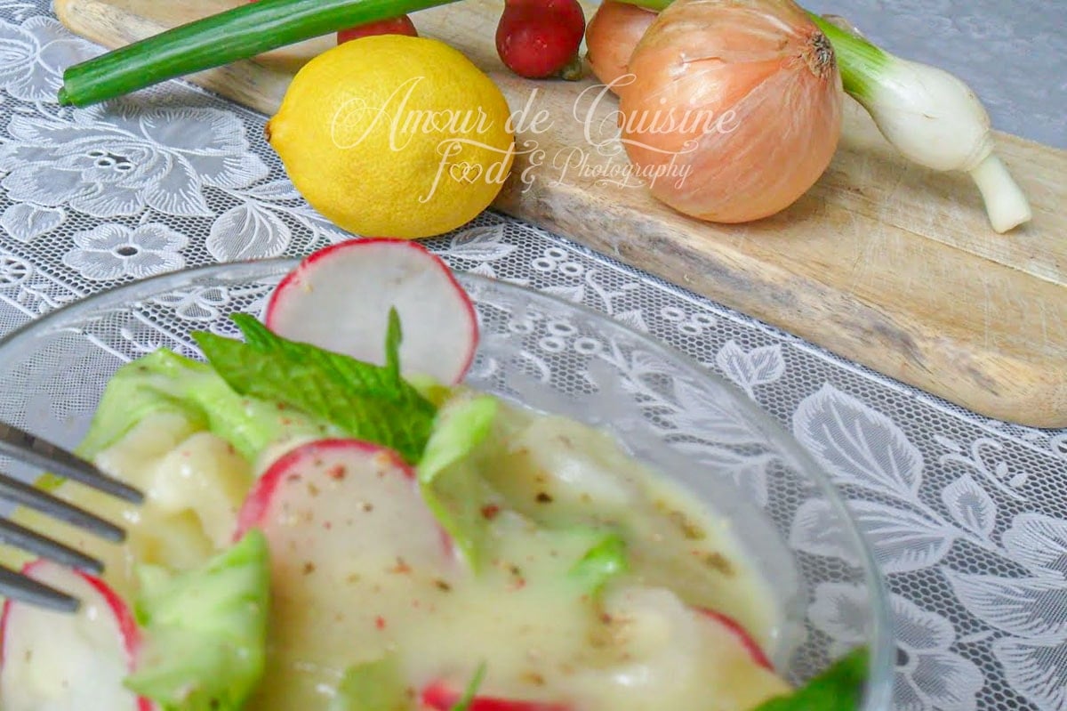 ingredients de la salade de pomme de terre