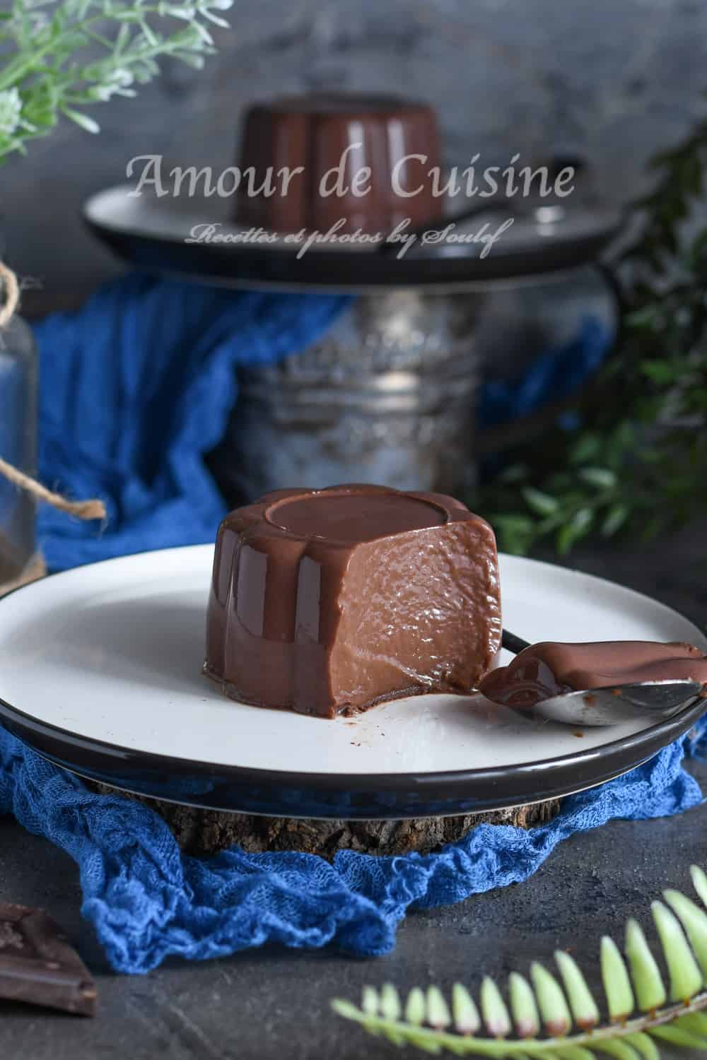 Flan au chocolat facile et rapide