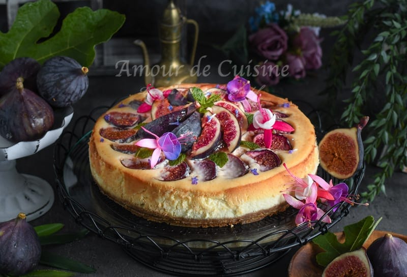 cheesecake aux figues et speculoos