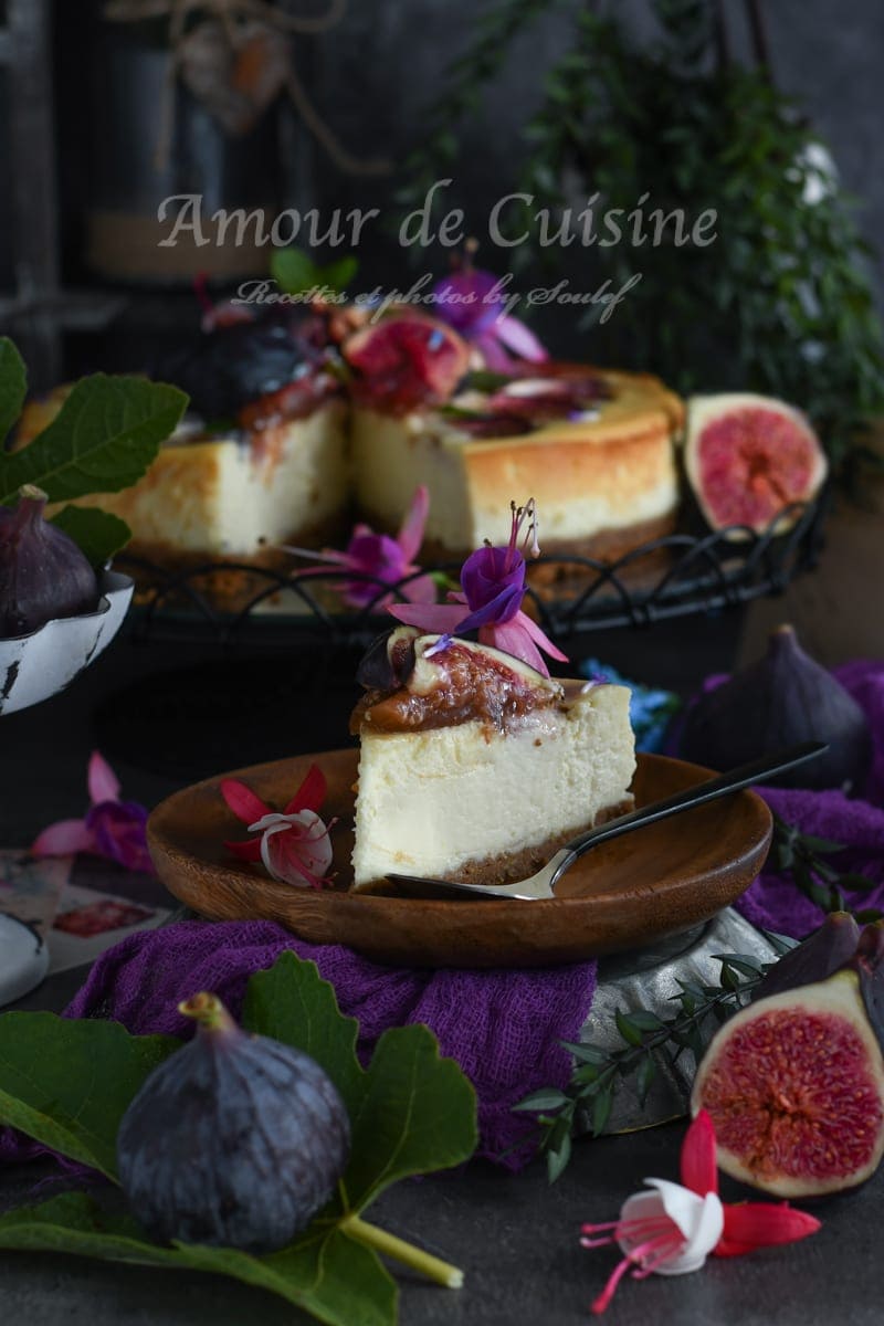 Cheesecake Aux Figues Et Speculoos Amour De Cuisine