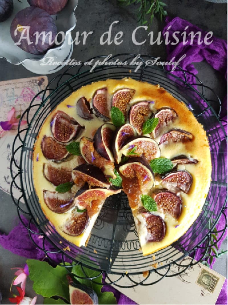 cheesecake aux figues
