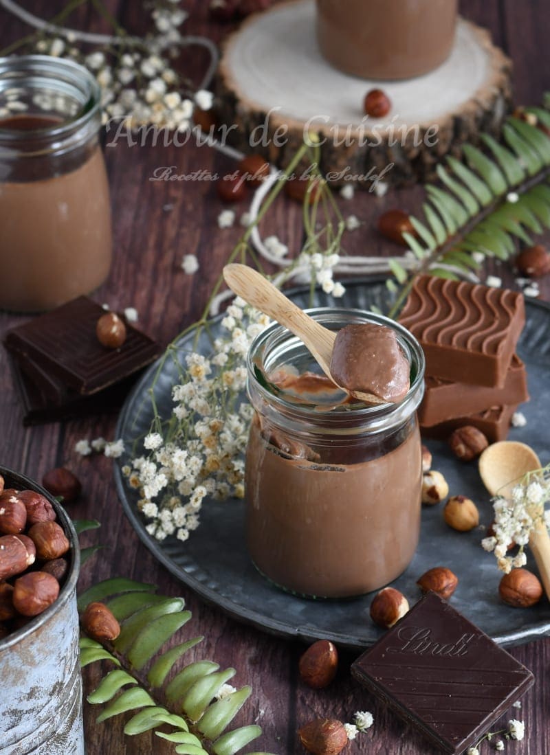 creme au chocolat gianduja maison