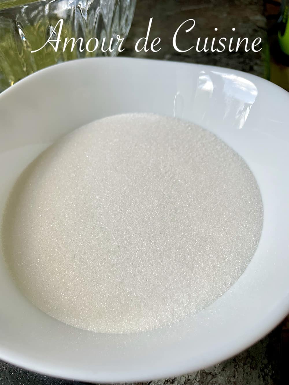 le sucre en poudre pour reussir la meringue française 