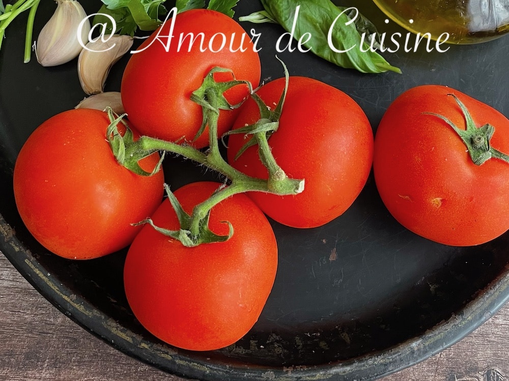 tomates rouges pulpeuse