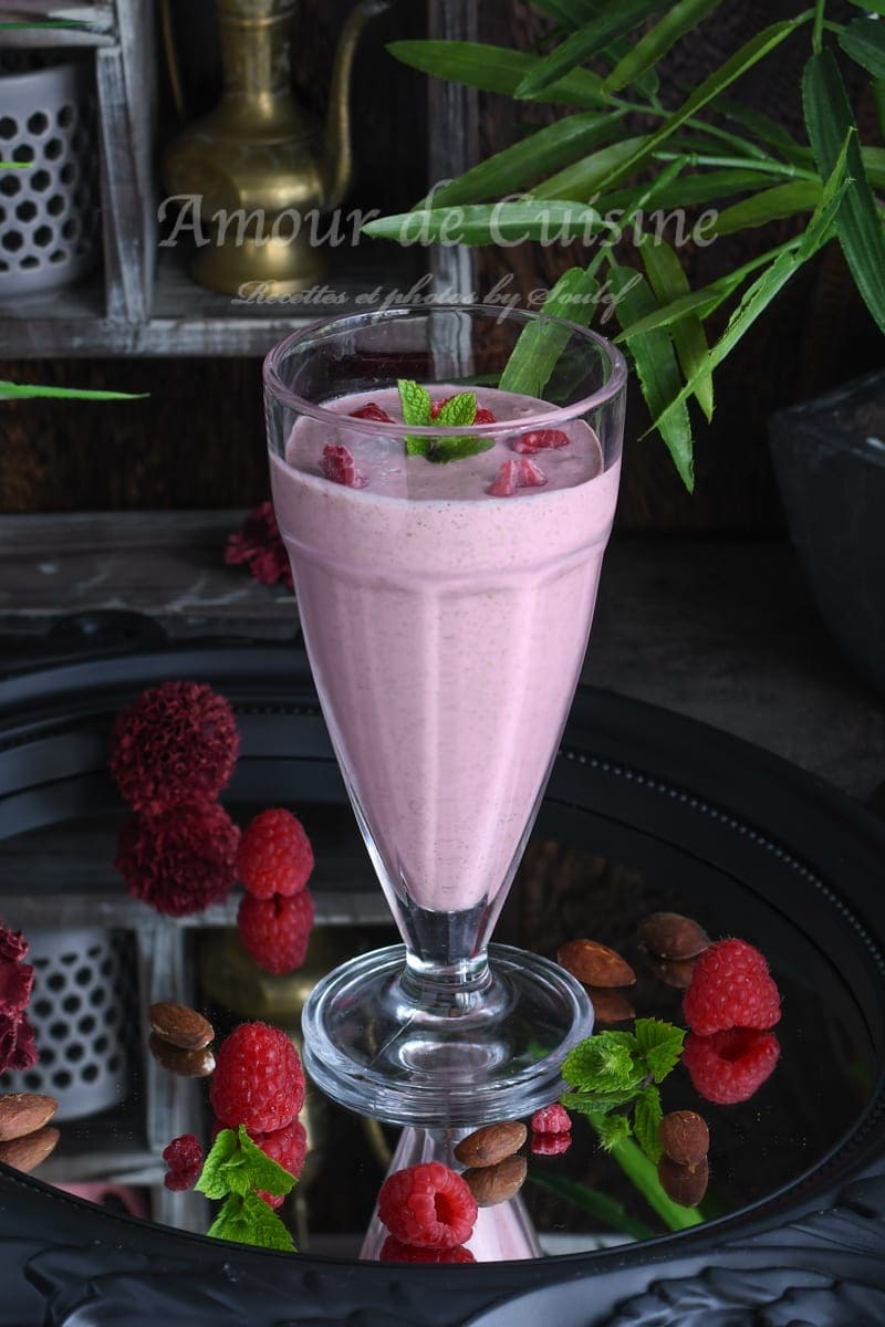 recette smoothie framboise