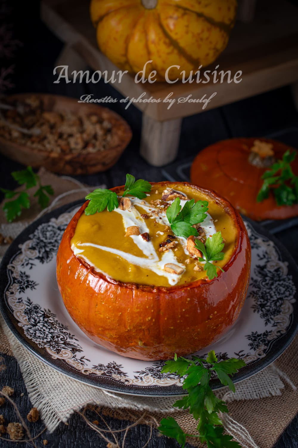 Soupe de potiron facile, ou la soupe de citrouille, pumpkin soup