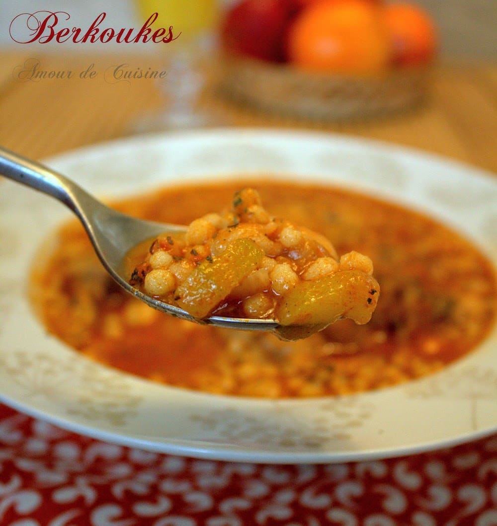 berkoukes aux legumes cuisine algerienne