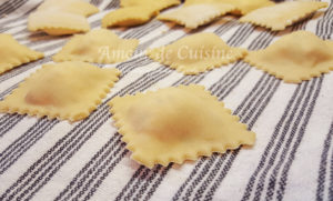 Recette pate à raviole ou raviolis