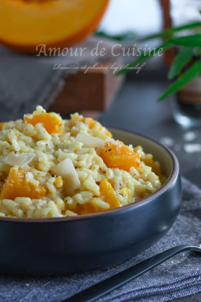 risotto facile au potiron