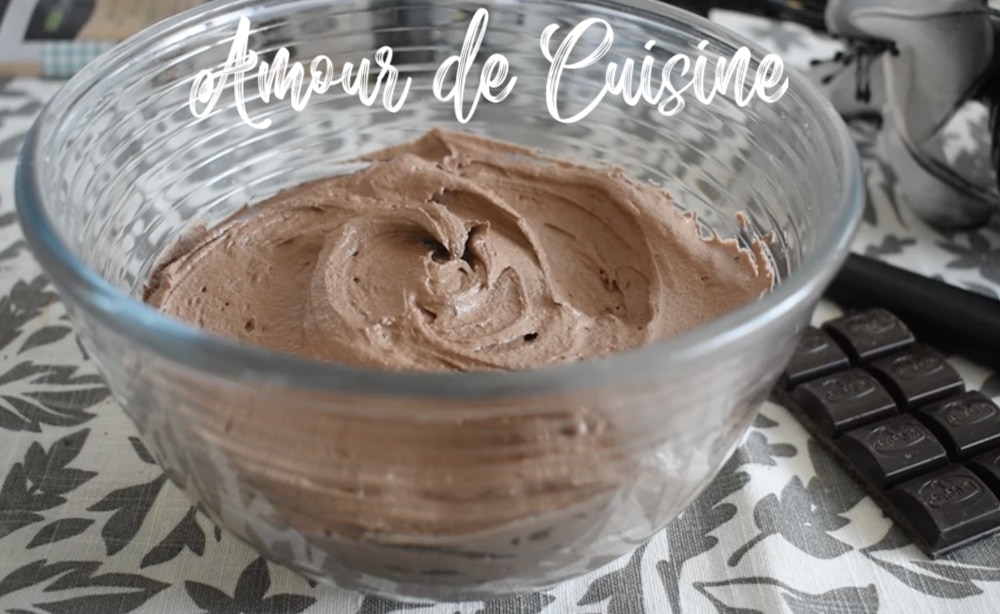 creme au beurre au chocolat