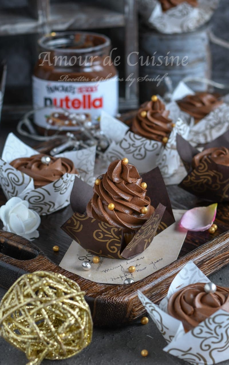 Ganache montée au Nutella pour bûches et macarons