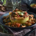 polenta à la ratatouille gratinée