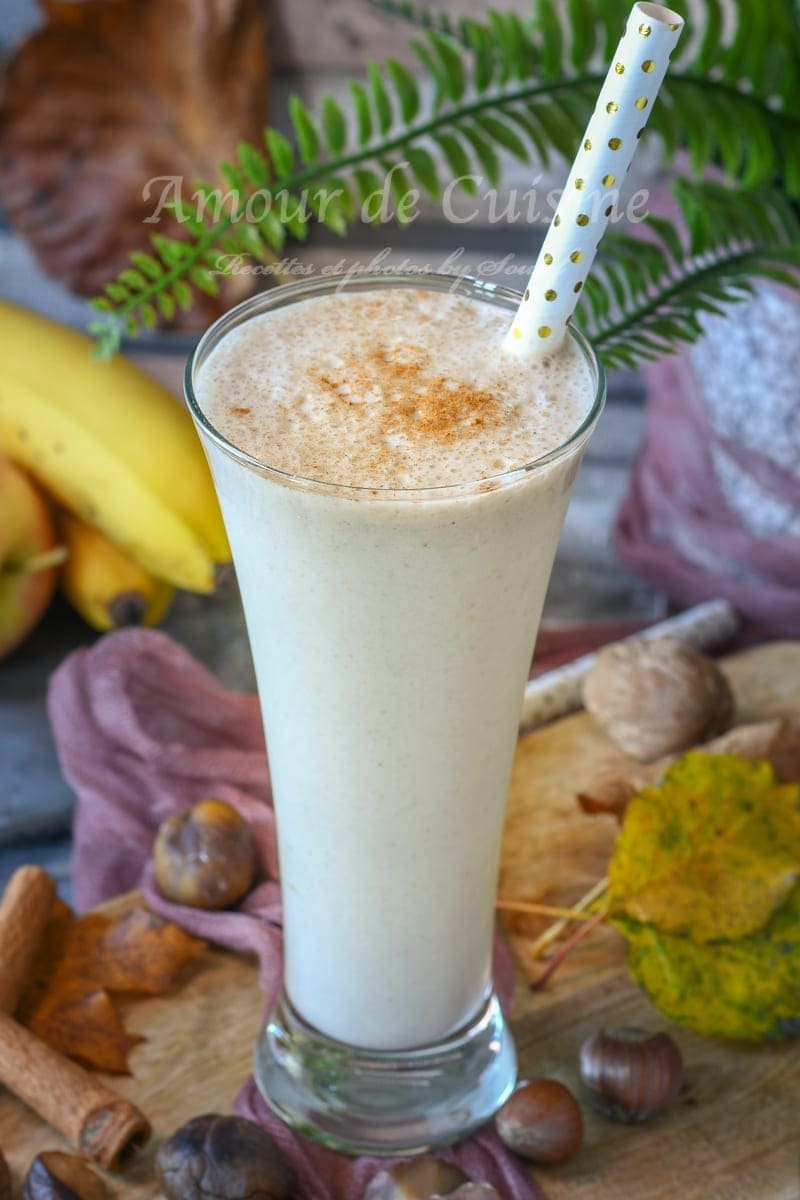 smoothie facile aux marrons et banane